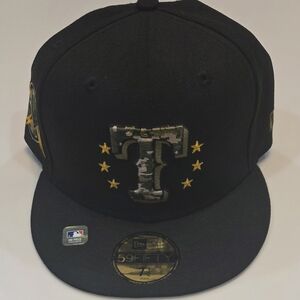 TEXAS RANGERS|New Era 59FIFTY 2024 Armed Forces Day On-Field Cap/Hat|Size 7 3/4